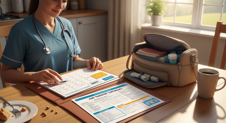 Featured image for Medical transport contingency planning for June