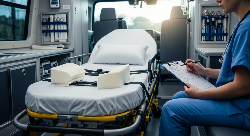 Featured image for Repositioning schedule during medical transport